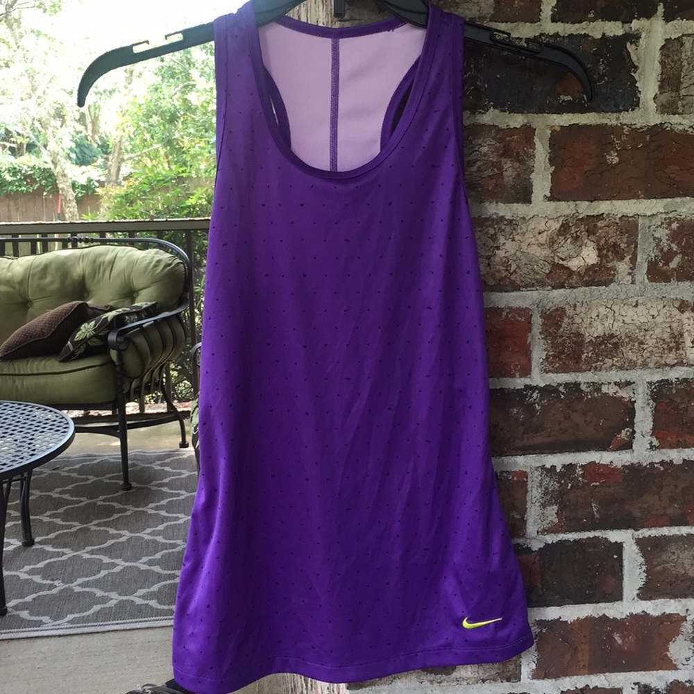 Nike girls large drifit tank
